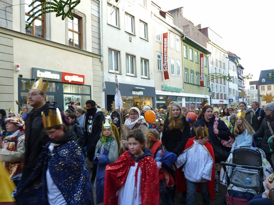 Bundesweite Eröffnung der Sternsingeraktion in Fulda (Foto: Karl-Franz Thiede)